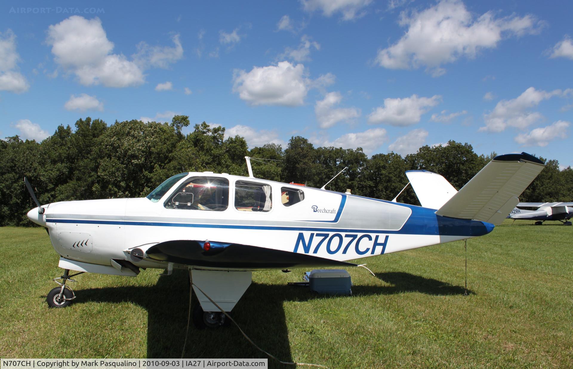 N707CH, 1957 Beech H35 Bonanza C/N D-5294, Beech H35