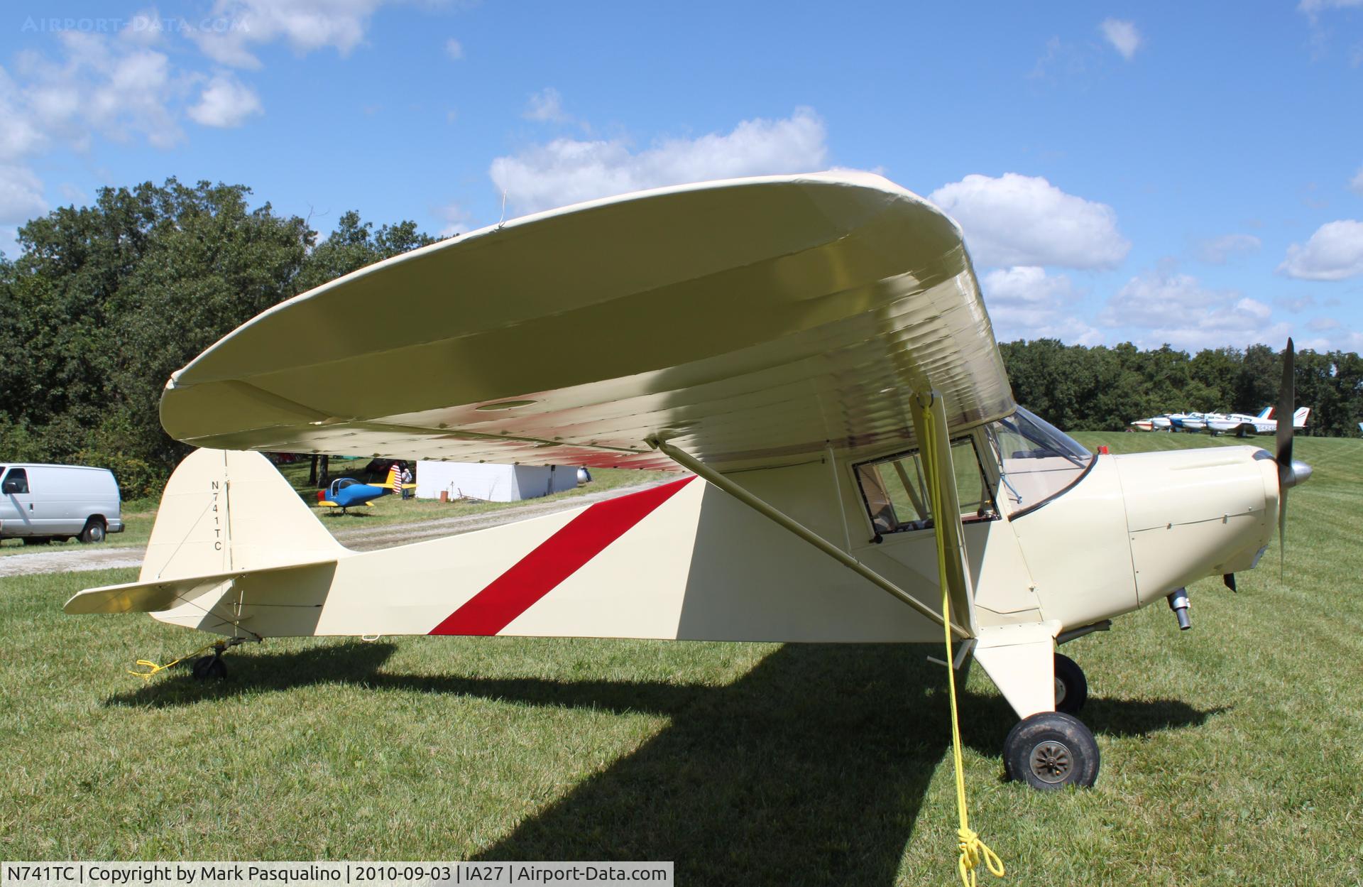N741TC, 1941 Taylorcraft BL-65 (L-2F) C/N 3056, Taylorcraft BL-65