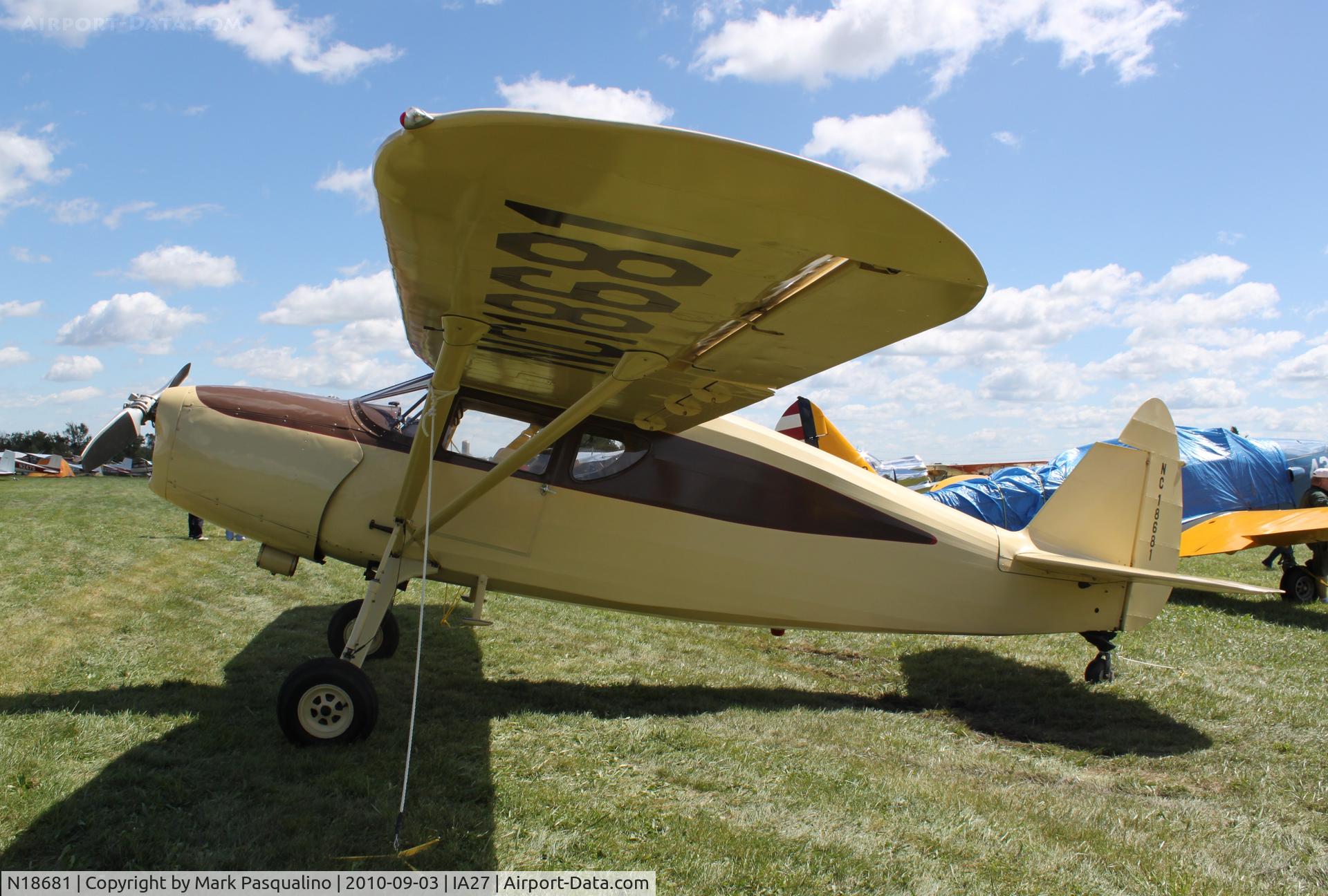 N18681, 1939 Fairchild 24 K C/N 3324, Fairchild 24 K