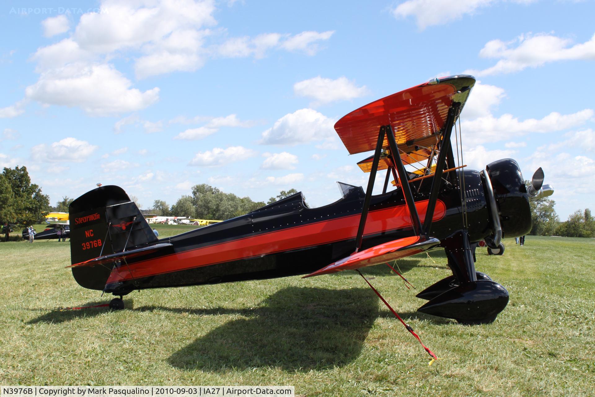 N3976B, 1941 Boeing E75N1 C/N 75-8709, Stearman
