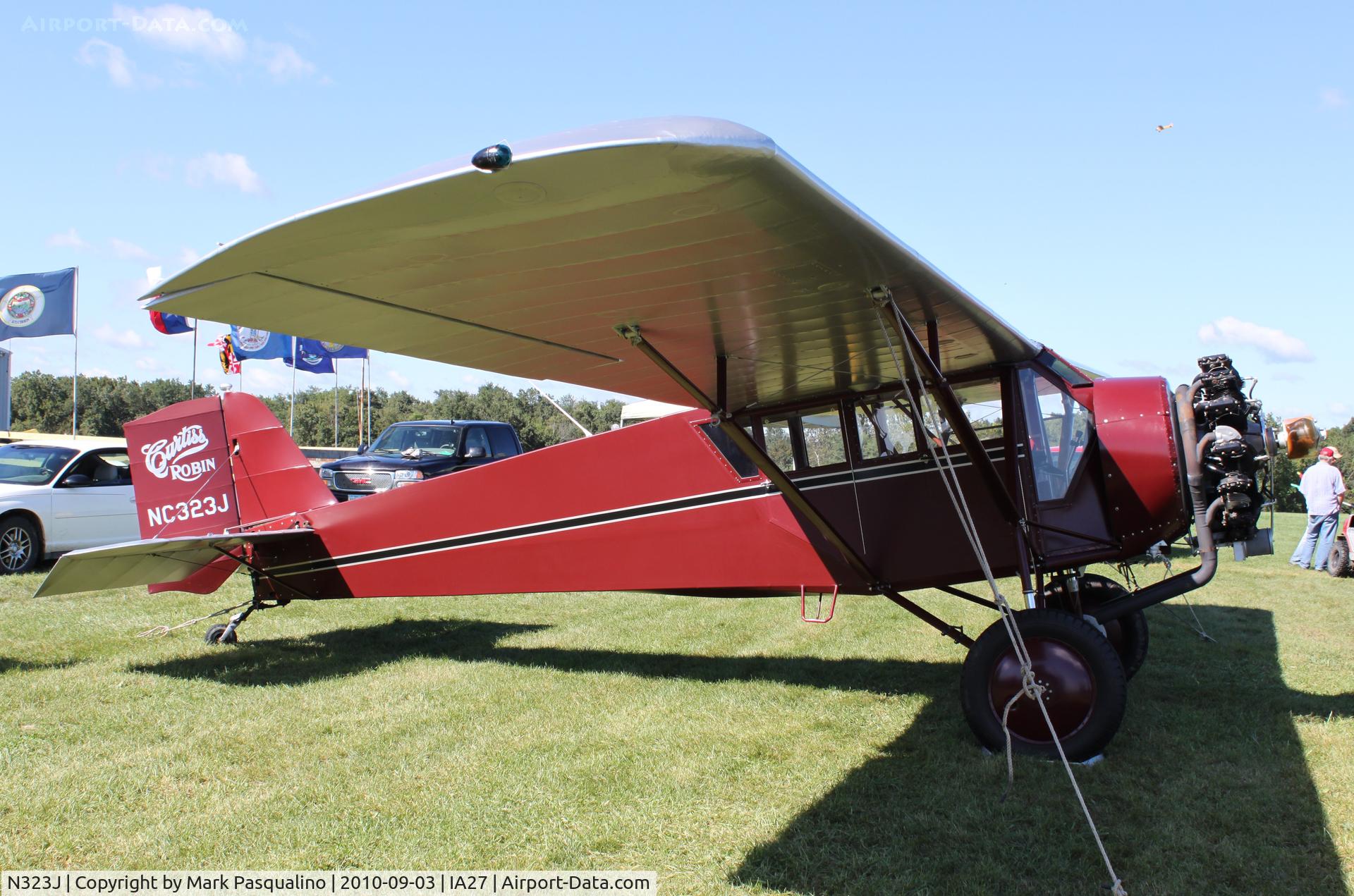 N323J, 1929 Curtiss-Wright Robin C-2 C/N 480, Curtiss Wright Robin C-2
