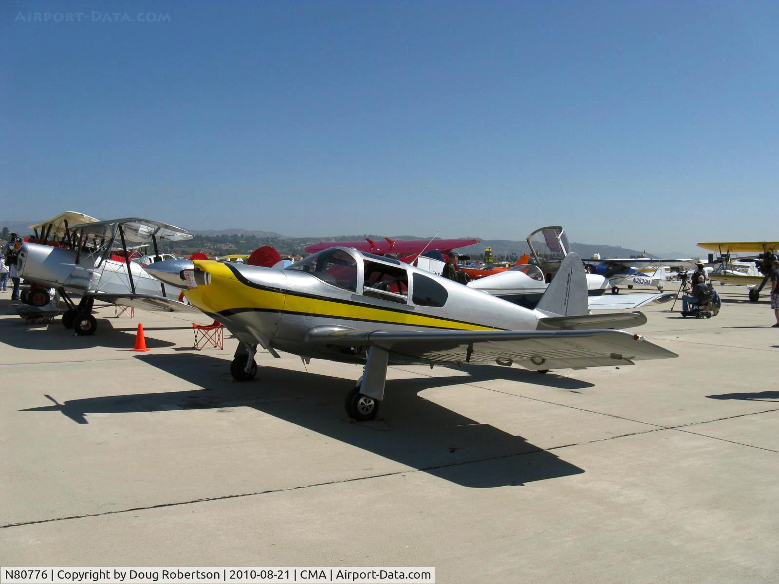 N80776, 1946 Globe GC-1B Swift C/N 179, 1946 Globe GC-1B SWIFT, Continental IO-360 210 Hp upgrade