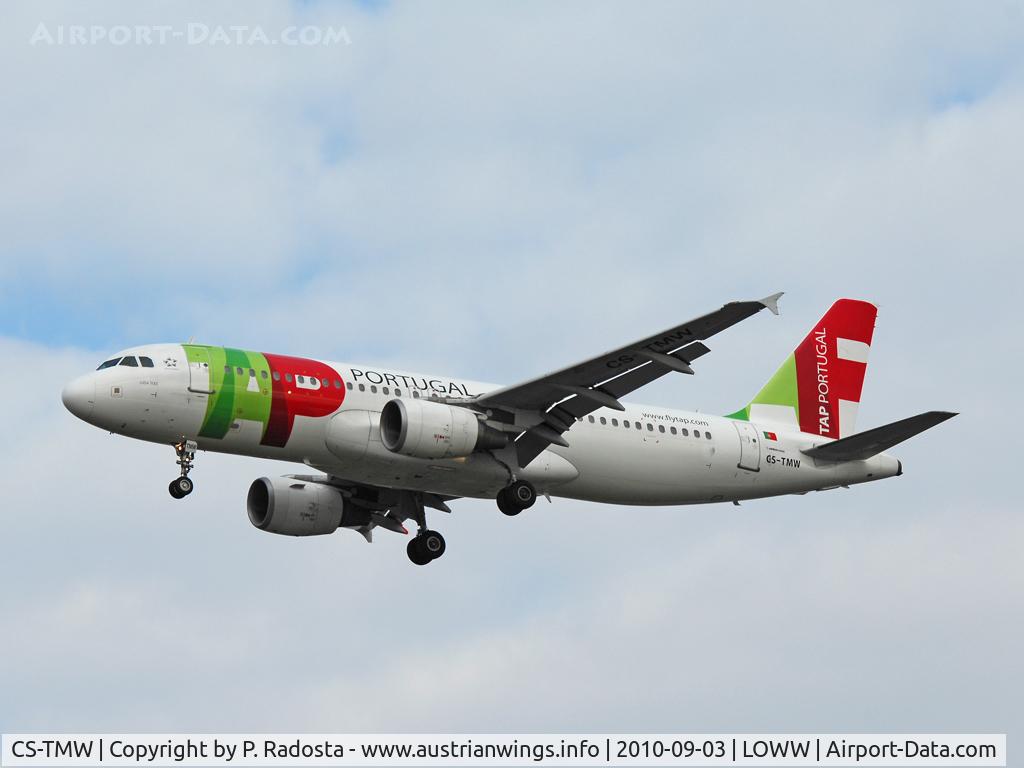 CS-TMW, 2001 Airbus A320-214 C/N 1667, Special visitor - Charter flight
