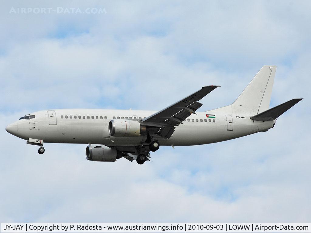 JY-JAY, 1998 Boeing 737-3S3 C/N 29244, Just approx. 1 month in service with Jordan Aviation