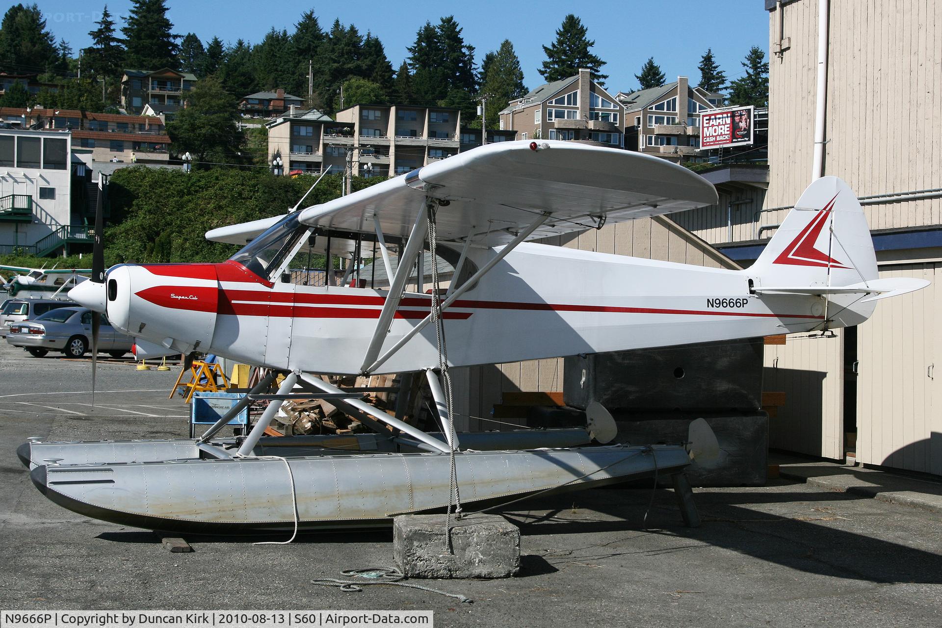 N9666P, 1974 Piper PA-18-150 Super Cub C/N 18-7509011, Summer at Kenmore Air Harbor