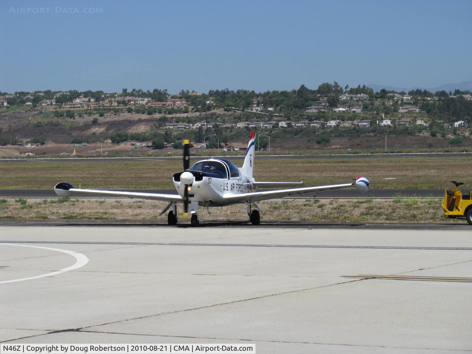 N46Z, SIAI-Marchetti SF-260C C/N 468, SIAI Marchetti SF.260, Lycoming O-540-E4A5 260 Hp, flown from right seat