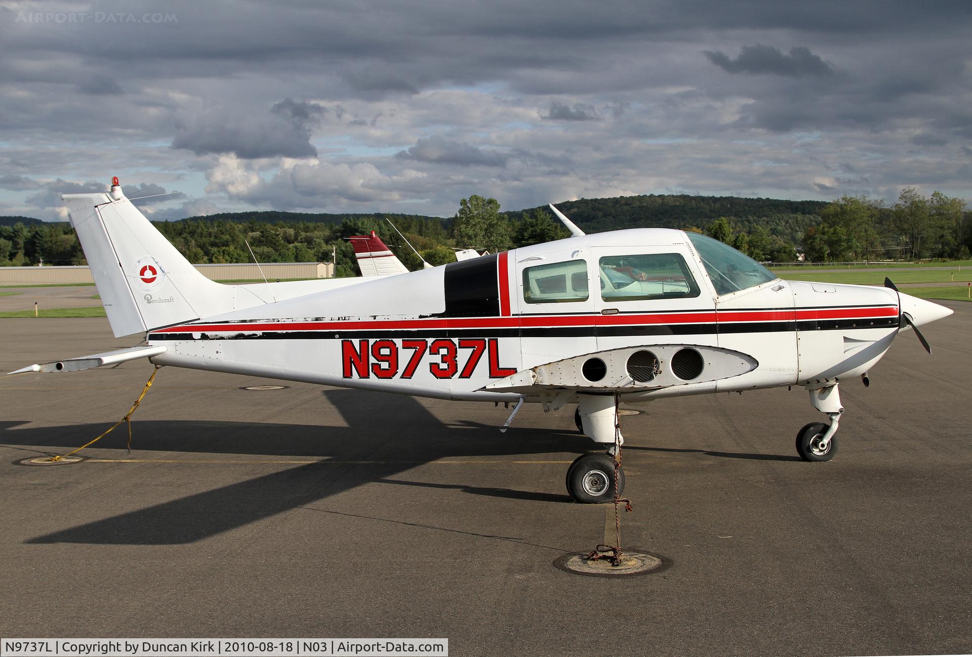 N9737L, 1972 Beech B19 Sport 150 C/N MB-524, Not quite complete but the evening sun was just too nice to pass it up!