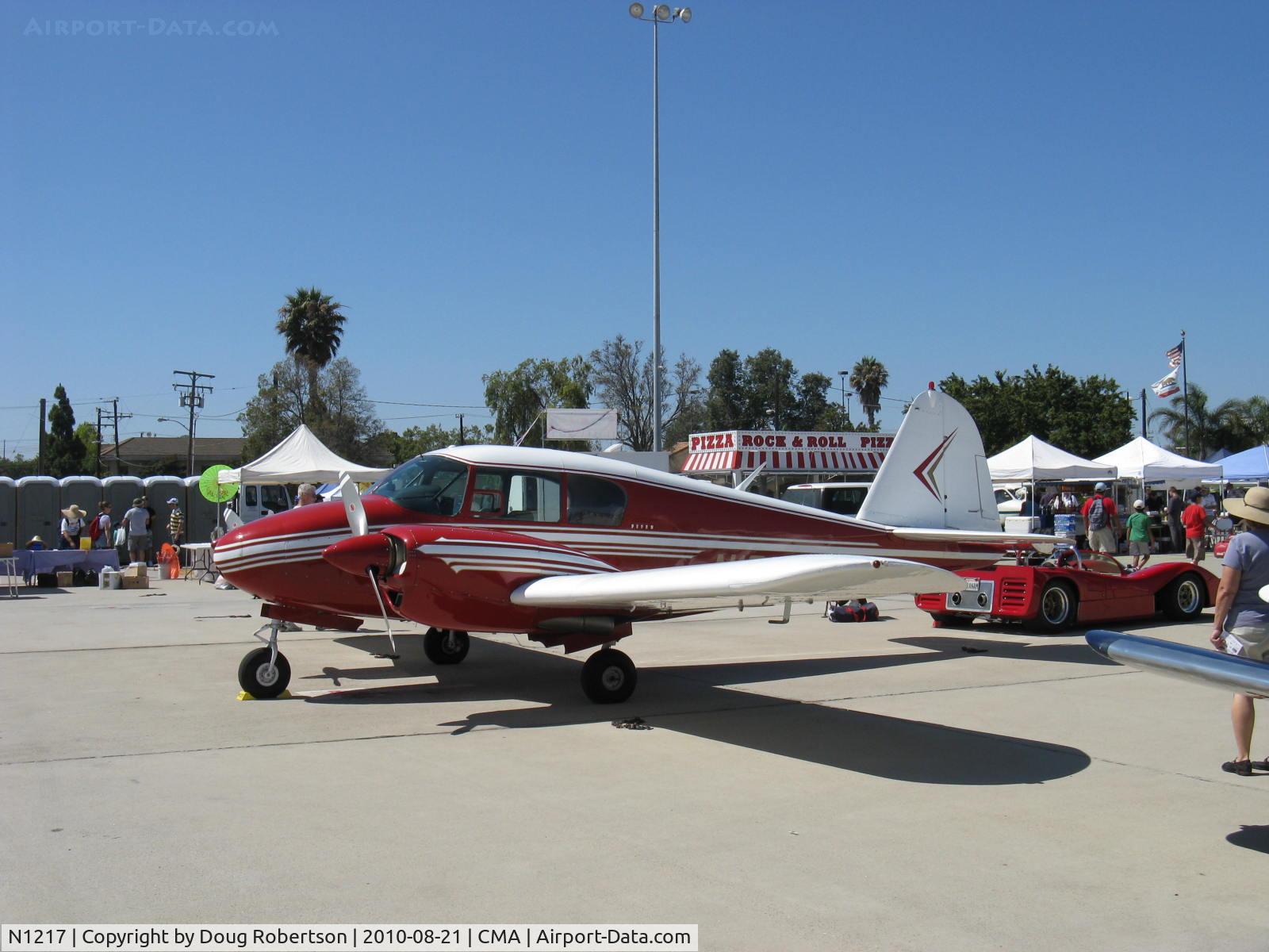 N1217, 1955 Piper PA-23-160 Apache Apache C/N 23-237, 1955 Piper PA-23 APACHE, two Lycoming O-320 150 Hp each