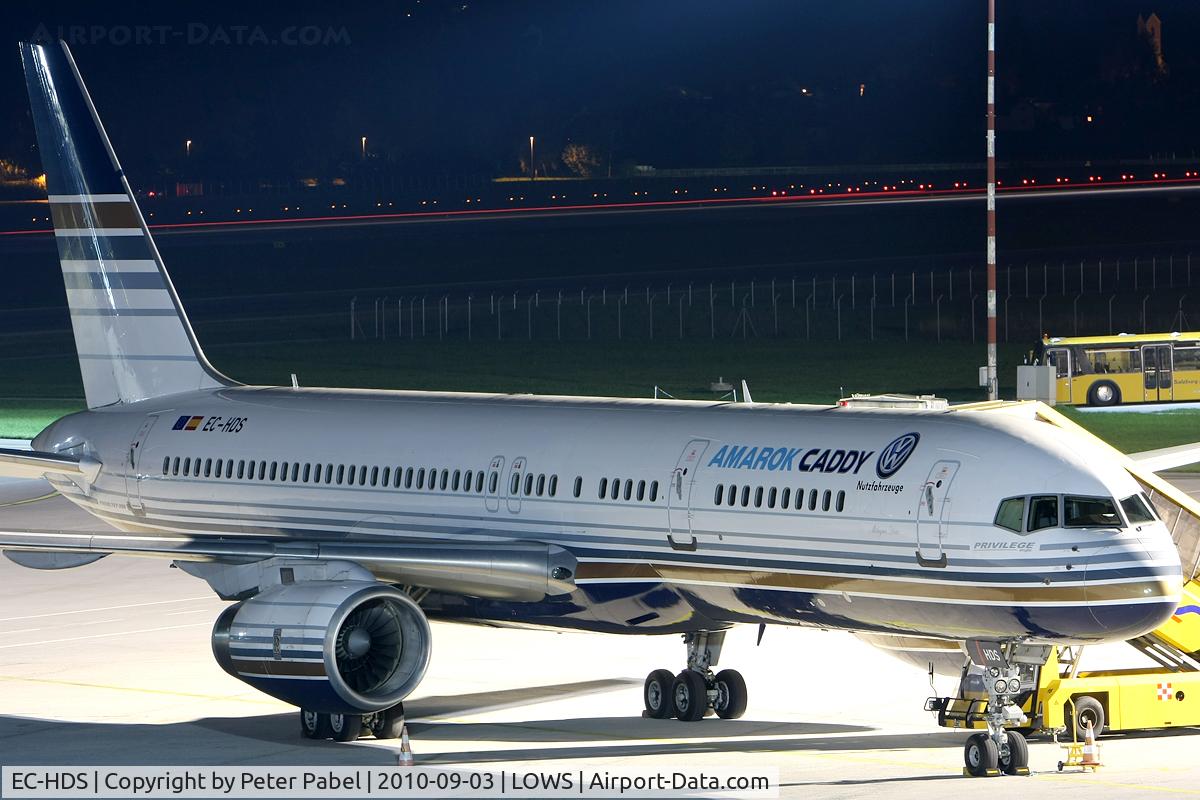 EC-HDS, 1999 Boeing 757-256 C/N 26252, Privelege Style
