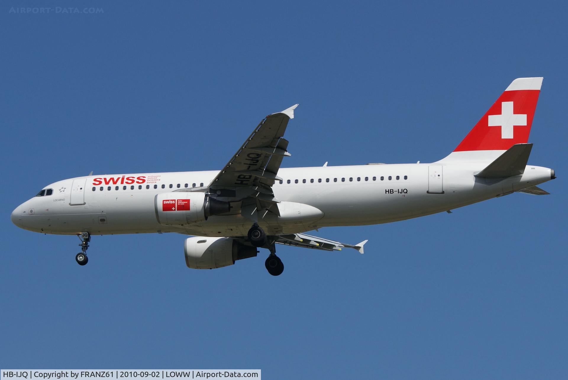 HB-IJQ, 1997 Airbus A320-214 C/N 701, Swiss