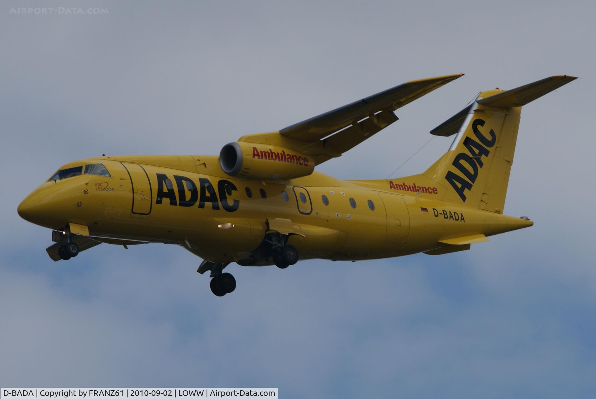 D-BADA, 1998 Fairchild Dornier 328-310 328JET C/N 3224, ADAC Ambulance