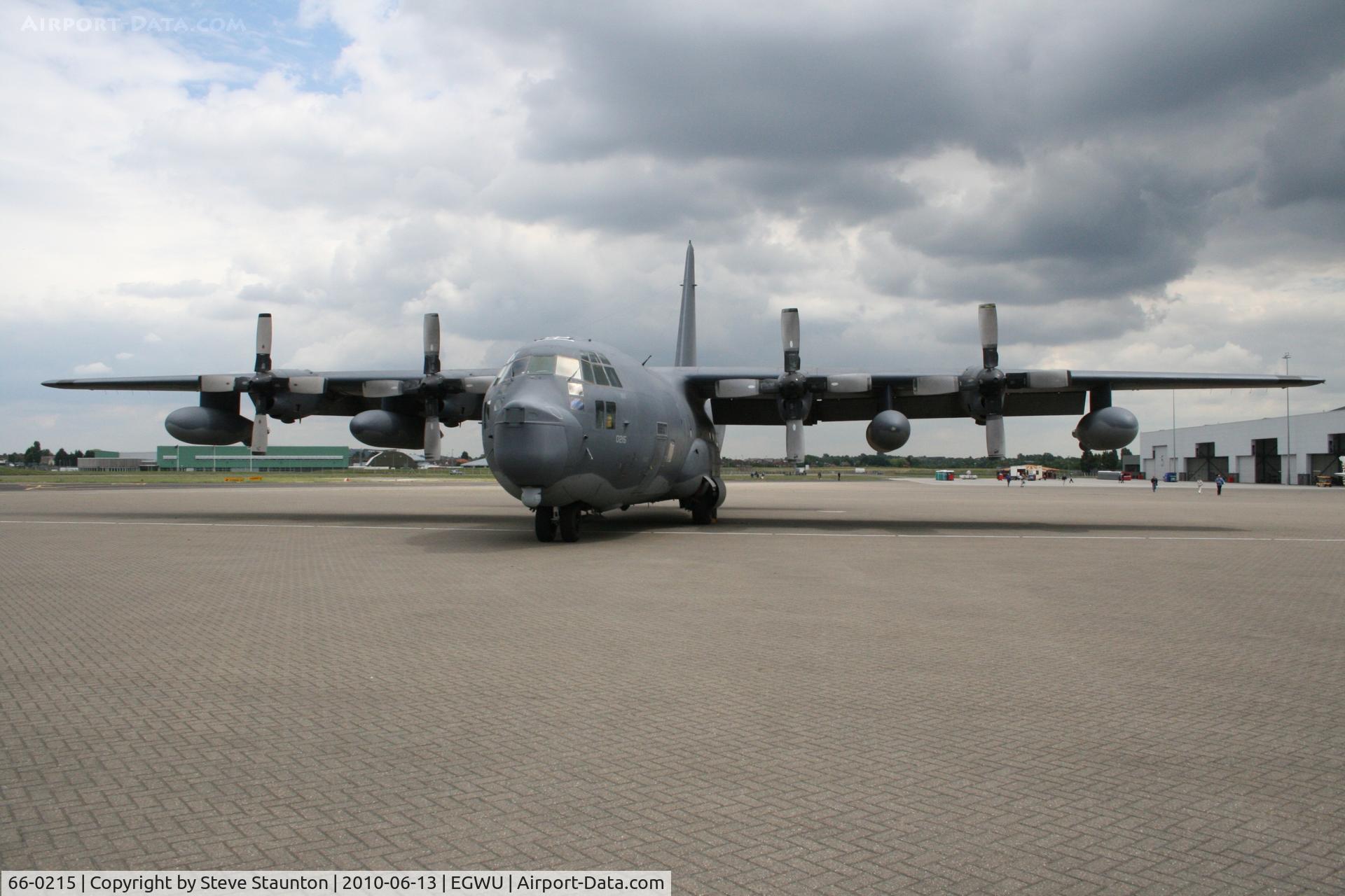 66-0215, 1966 Lockheed MC-130P Combat Shadow C/N 382-4165, Taken at RAF Northolt Photocall June 2010