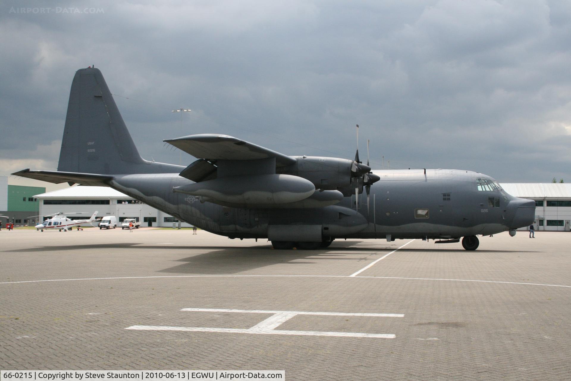 66-0215, 1966 Lockheed MC-130P Combat Shadow C/N 382-4165, Taken at RAF Northolt Photocall June 2010