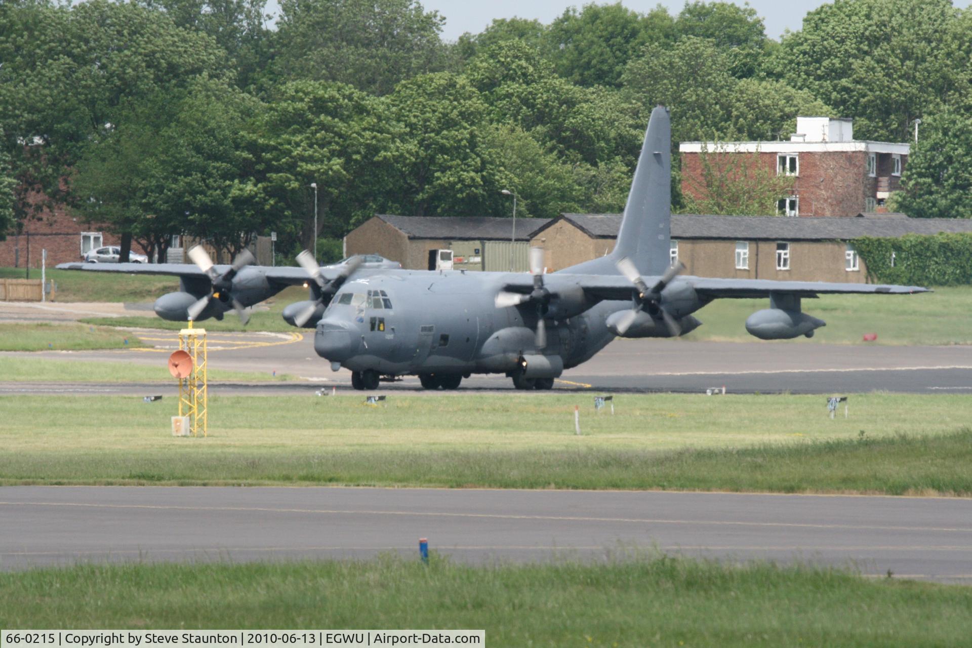 66-0215, 1966 Lockheed MC-130P Combat Shadow C/N 382-4165, Taken at RAF Northolt Photocall June 2010