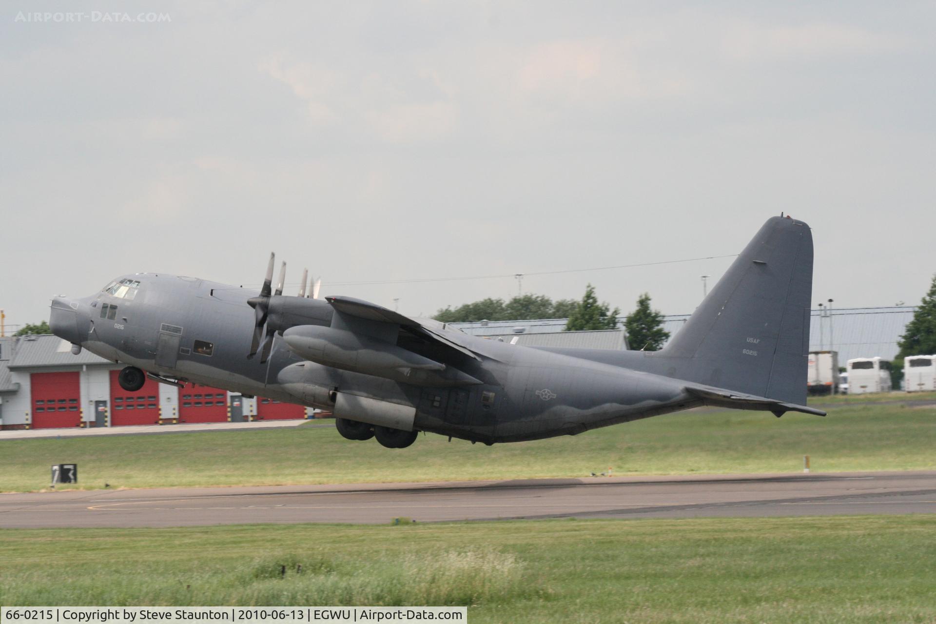 66-0215, 1966 Lockheed MC-130P Combat Shadow C/N 382-4165, Taken at RAF Northolt Photocall June 2010
