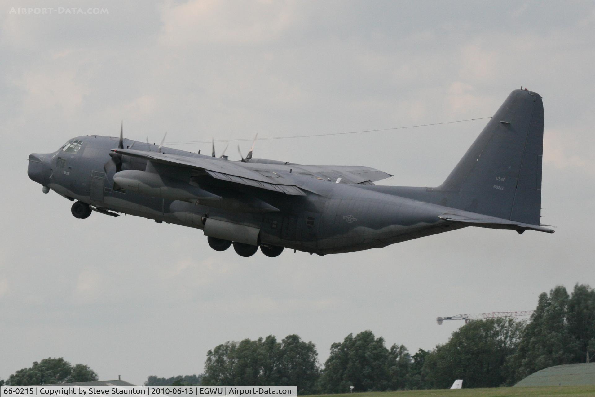 66-0215, 1966 Lockheed MC-130P Combat Shadow C/N 382-4165, Taken at RAF Northolt Photocall June 2010