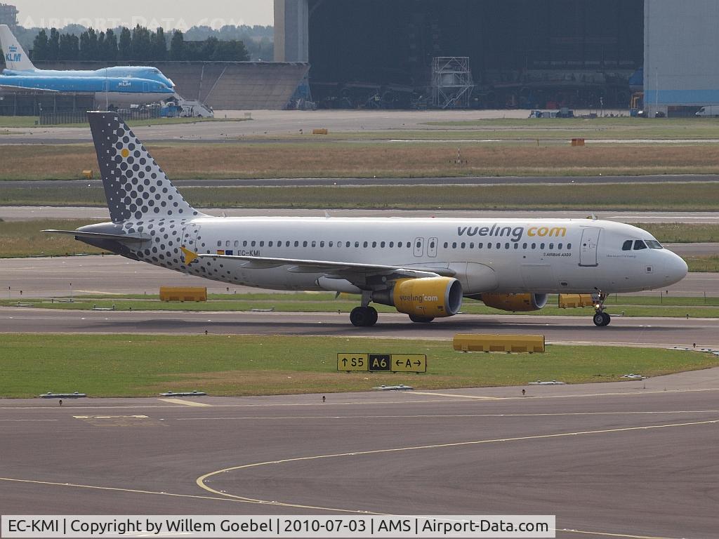 EC-KMI, 2008 Airbus A320-216 C/N 3400, Arrival on Airport Schiphol