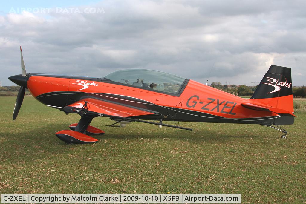 G-ZXEL, 2006 Extra EA-300L C/N 1224, Extra EA-300L at Fishburn Airfield, UK in October 2009.