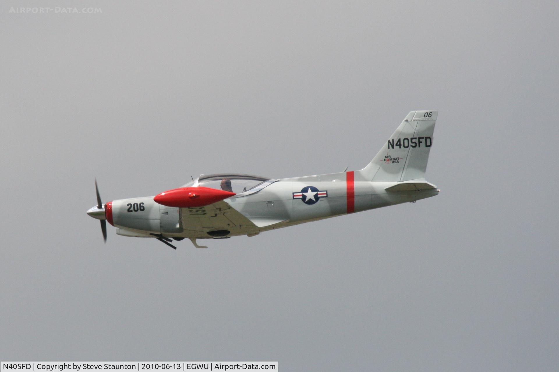 N405FD, 1990 SIAI-Marchetti SF-260D C/N 770, Taken at RAF Northolt Photocall June 2010