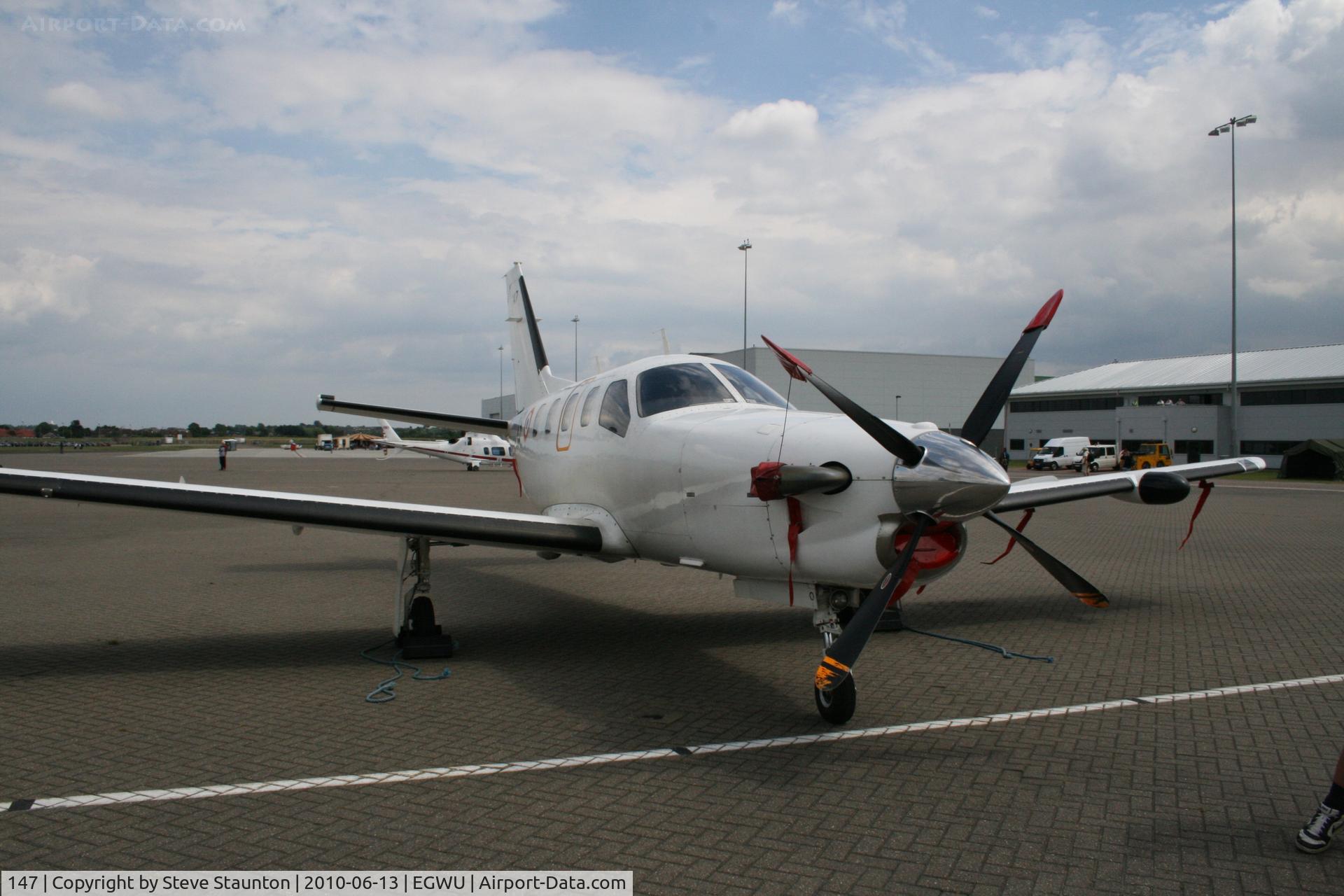 147, Socata TBM-700A C/N 147, Taken at RAF Northolt Photocall June 2010