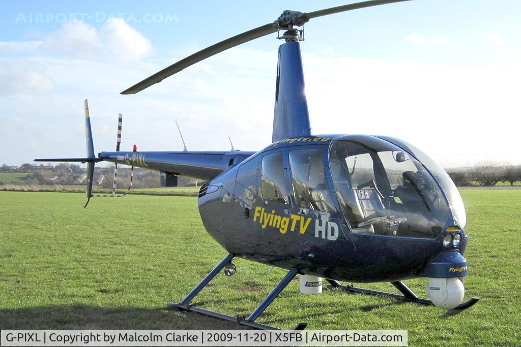 G-PIXL, 2006 Robinson R44 Raven II C/N 11221, Robinson R44 Raven ll at Fishburn Airfield in November 2009.