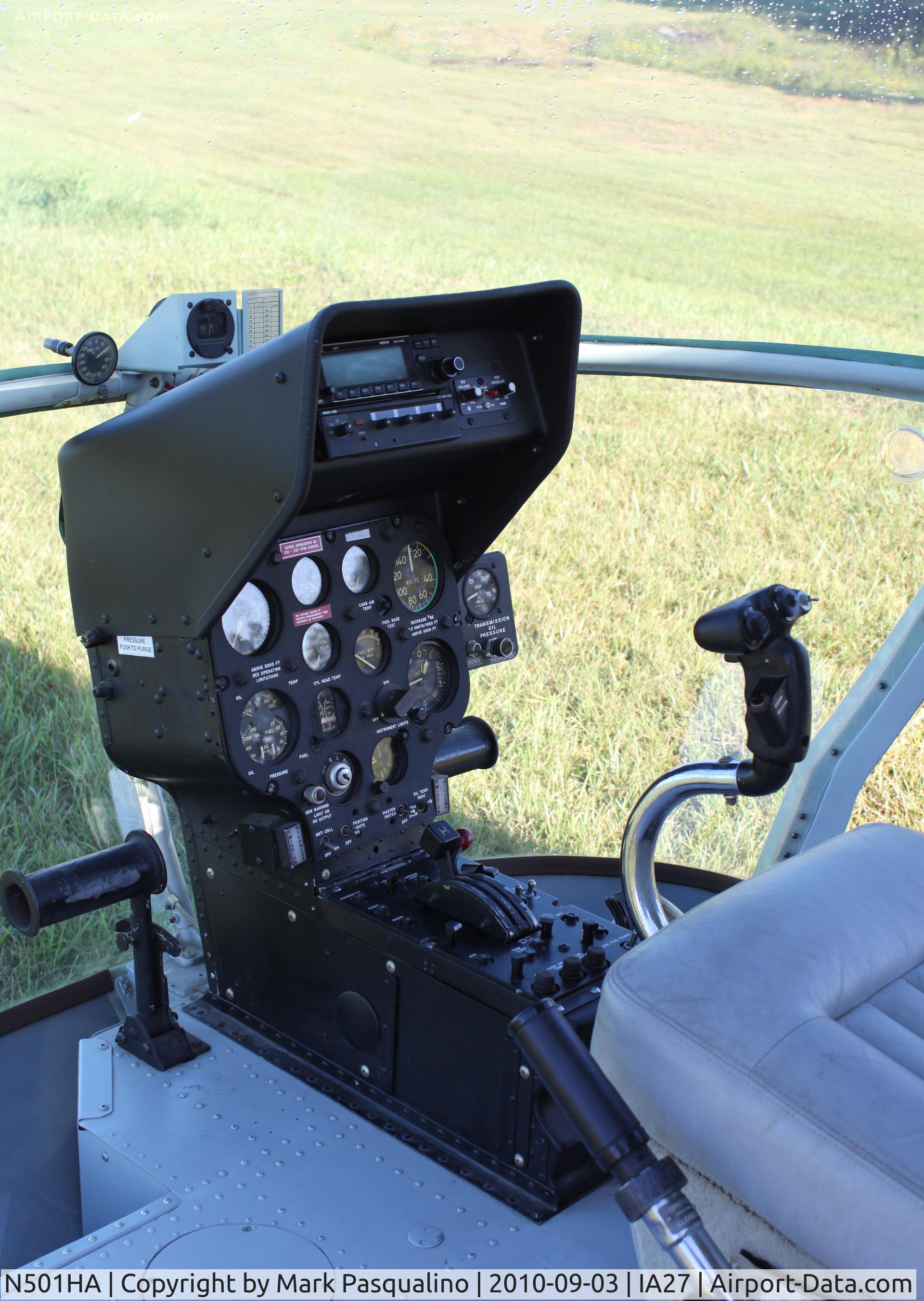 N501HA, 1966 Hiller UH-12E4 C/N 2534, Hiller UH-12E4