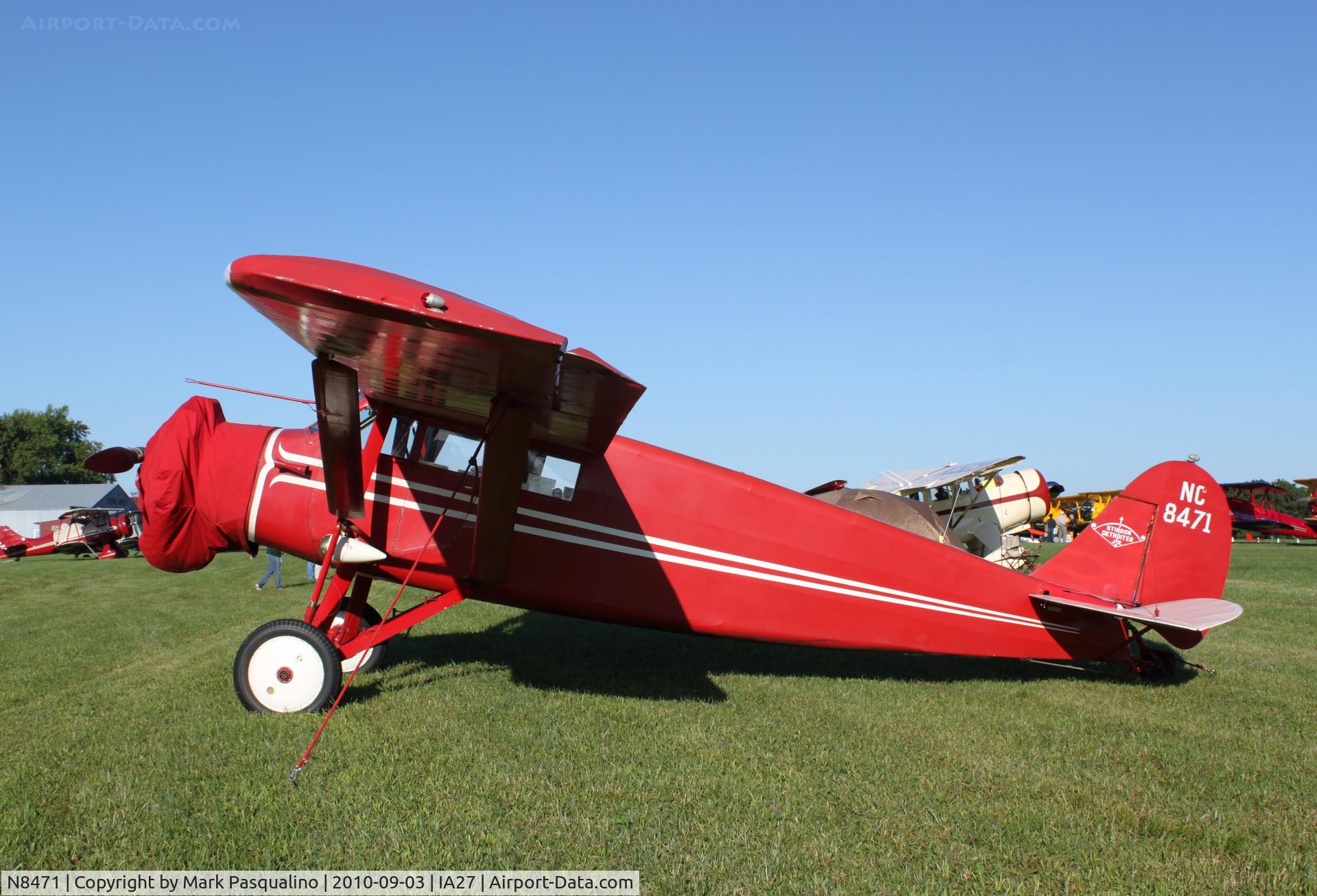 N8471, 1929 Stinson SM-2AA C/N 1069, Stinson SM-2AA