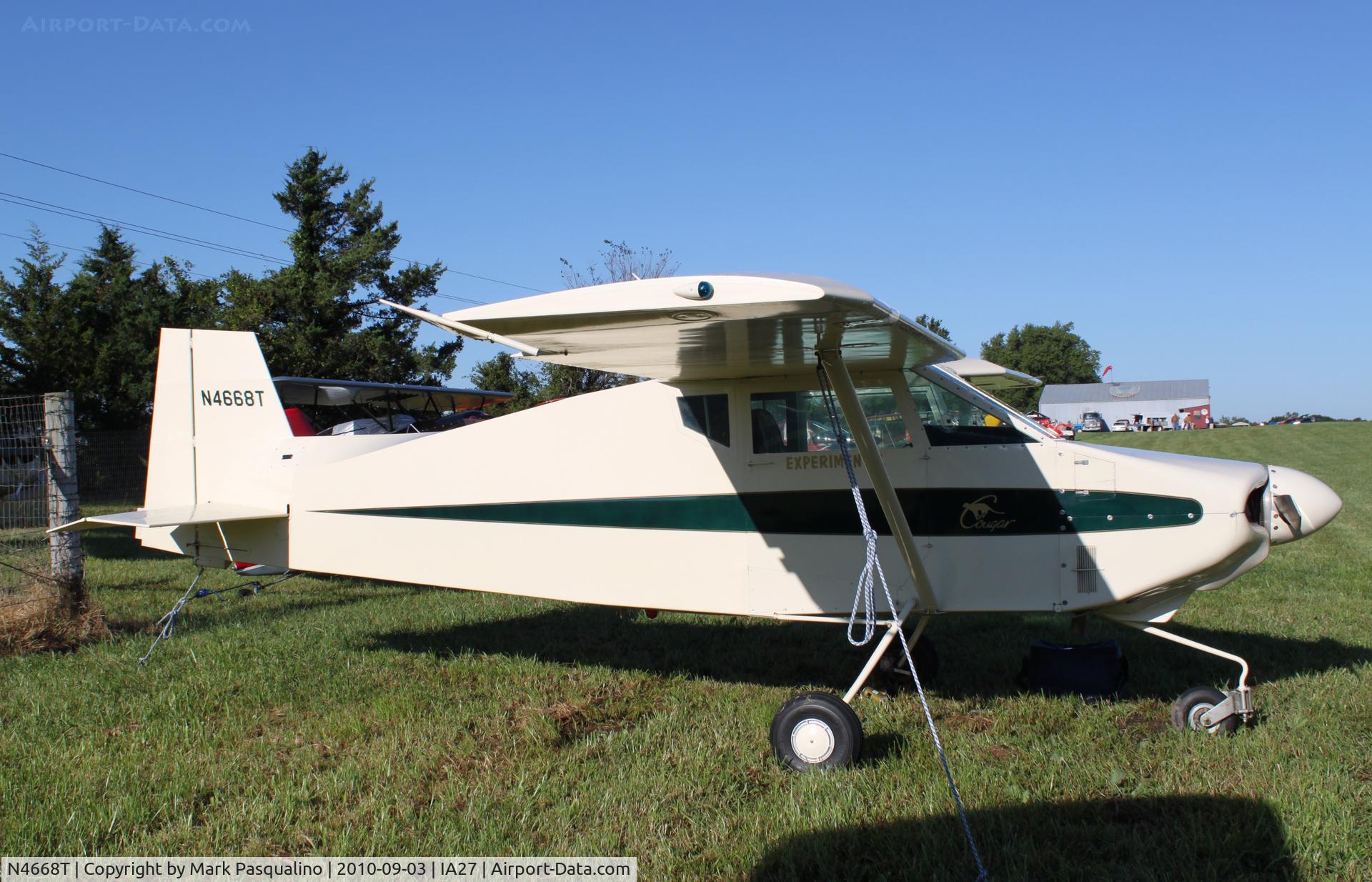 N4668T, 1965 Cougar Modified C/N 1, Cougar Modified