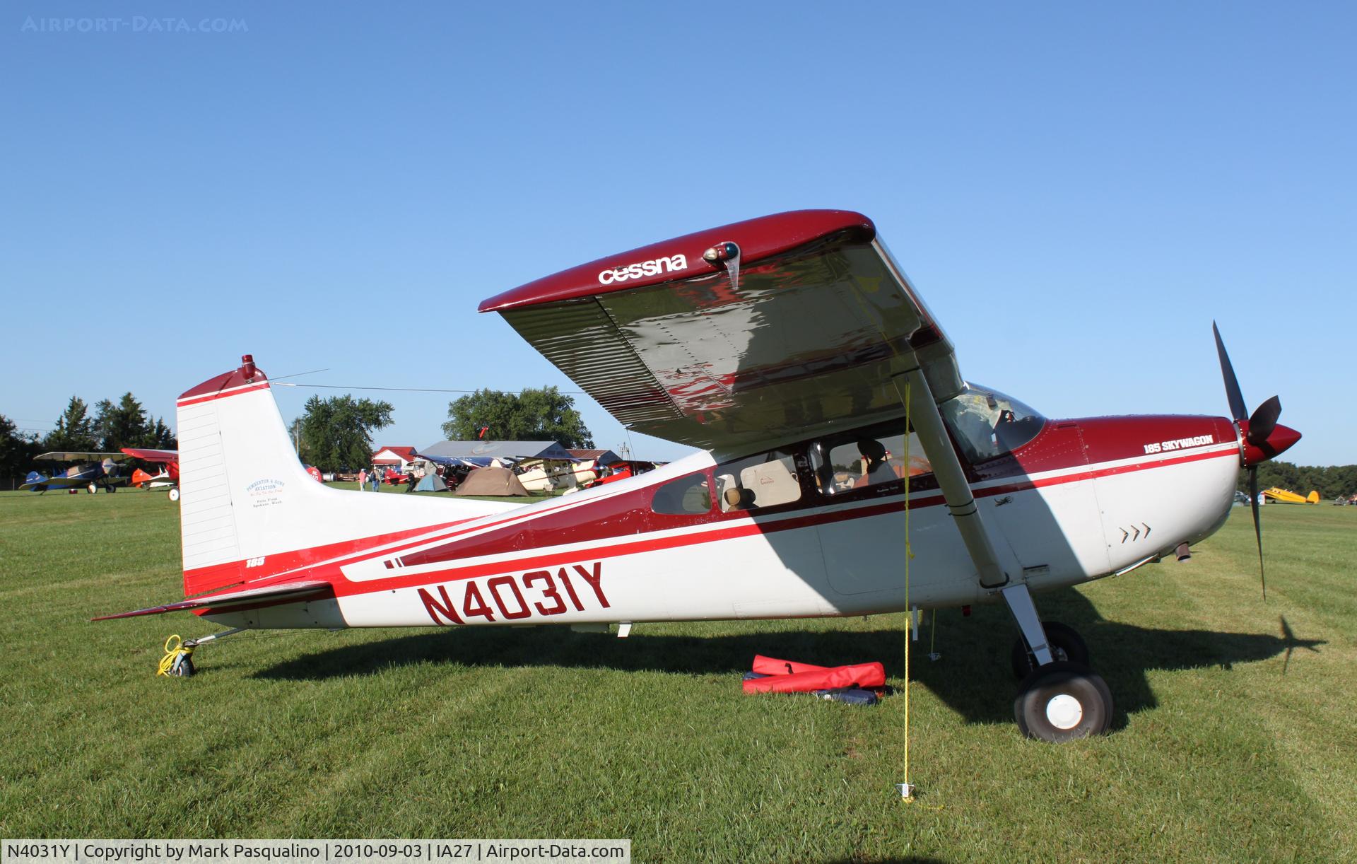 N4031Y, 1961 Cessna 185 Skywagon C/N 1850231, Cessna 185