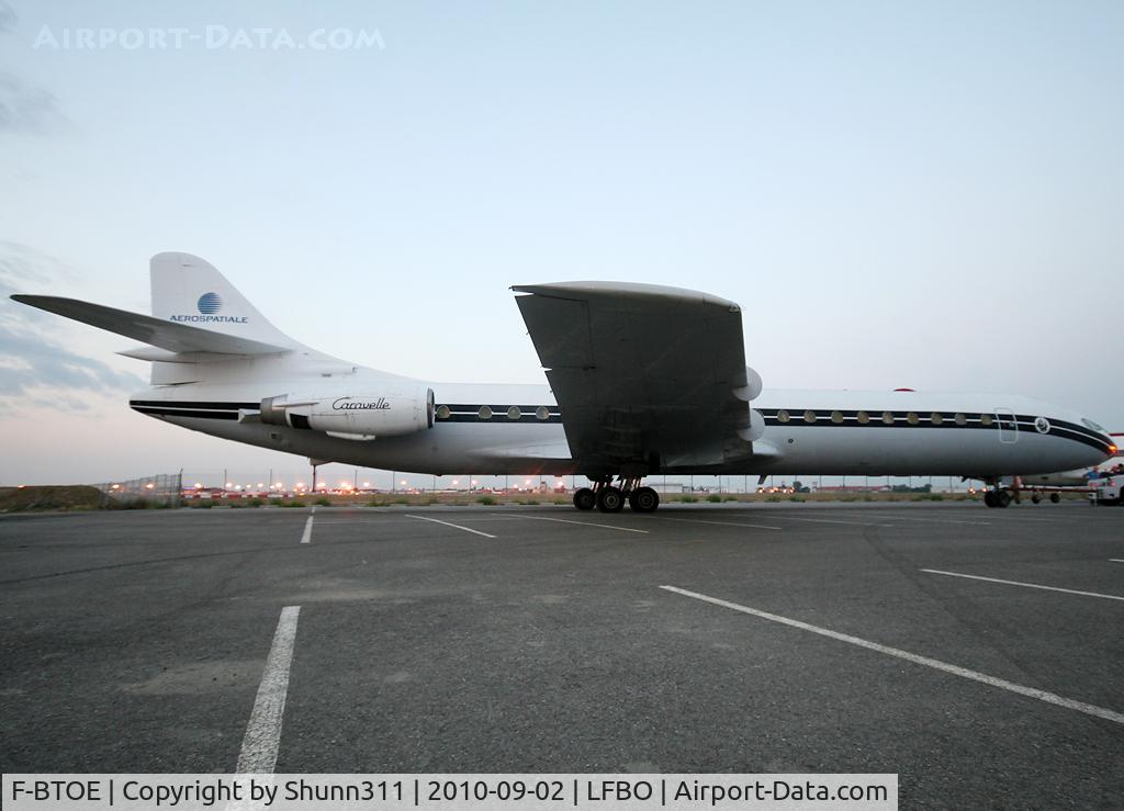 F-BTOE, 1973 Sud Aviation SE-210 Caravelle 12 C/N 280, Preserved now in the new area...