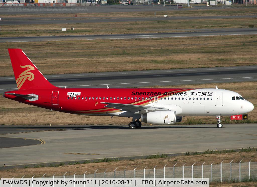 F-WWDS, 2010 Airbus A320-232 C/N 4407, C/n 4407 - To be B-6692