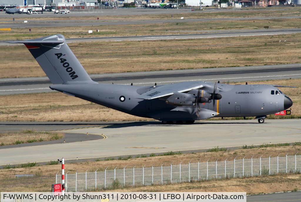 F-WWMS, 2010 Airbus A400M Atlas C/N 003, S/n 003