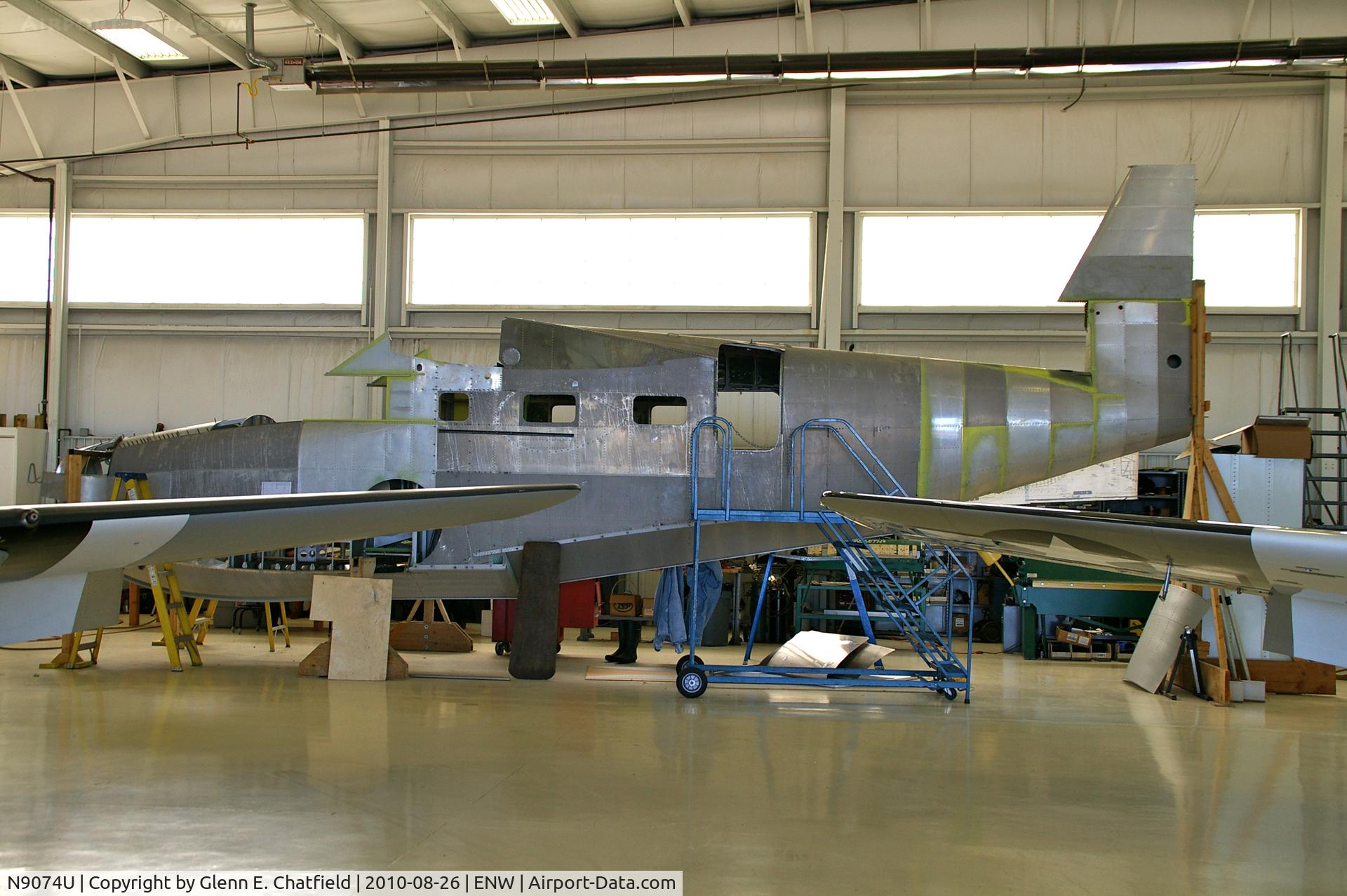 N9074U, Grumman G-21A Goose C/N 1129, JRF undergoing rebuild