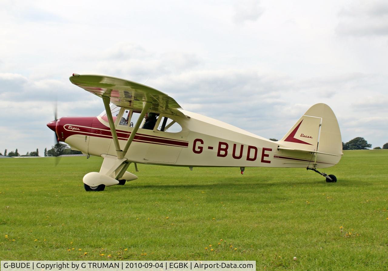G-BUDE, 1953 Piper PA-22-135 Tri-Pacer C/N 22-980, At LAA Rally 2010