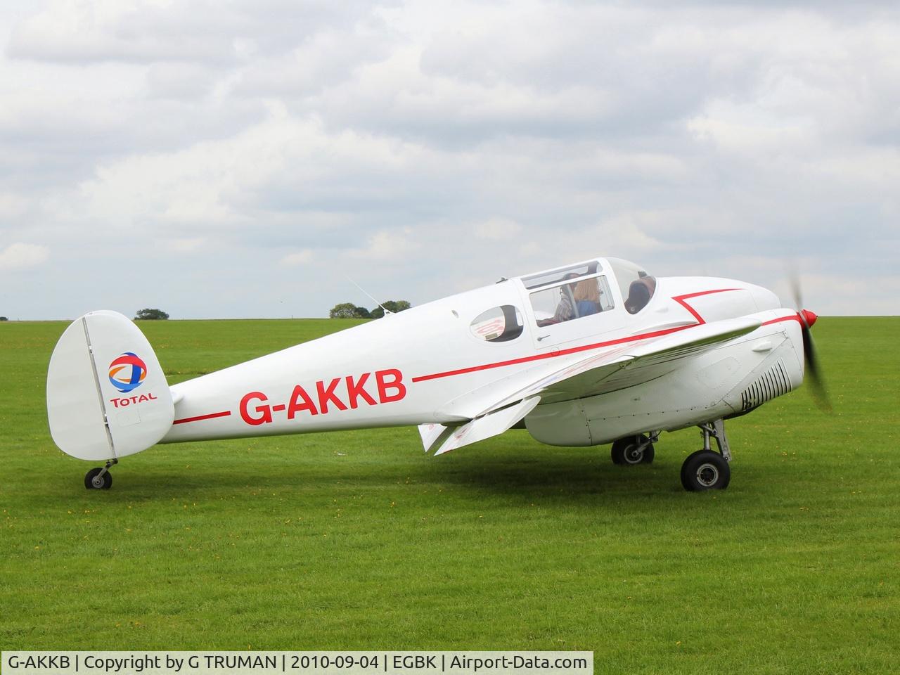 G-AKKB, 1947 Miles M-65 Gemini 1A C/N 6537, At LAA Rally 2010