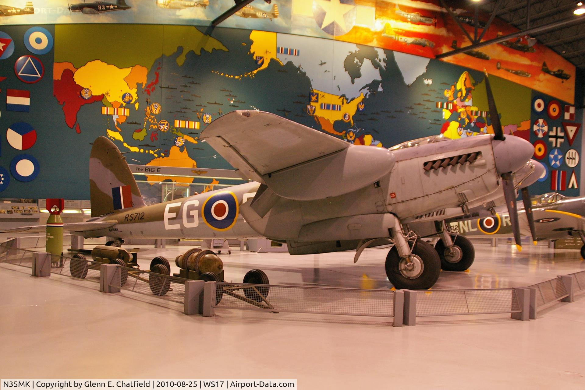 N35MK, 1946 De Havilland DH-98 Mosquito TT.35 C/N RS-712, At the EAA Museum
