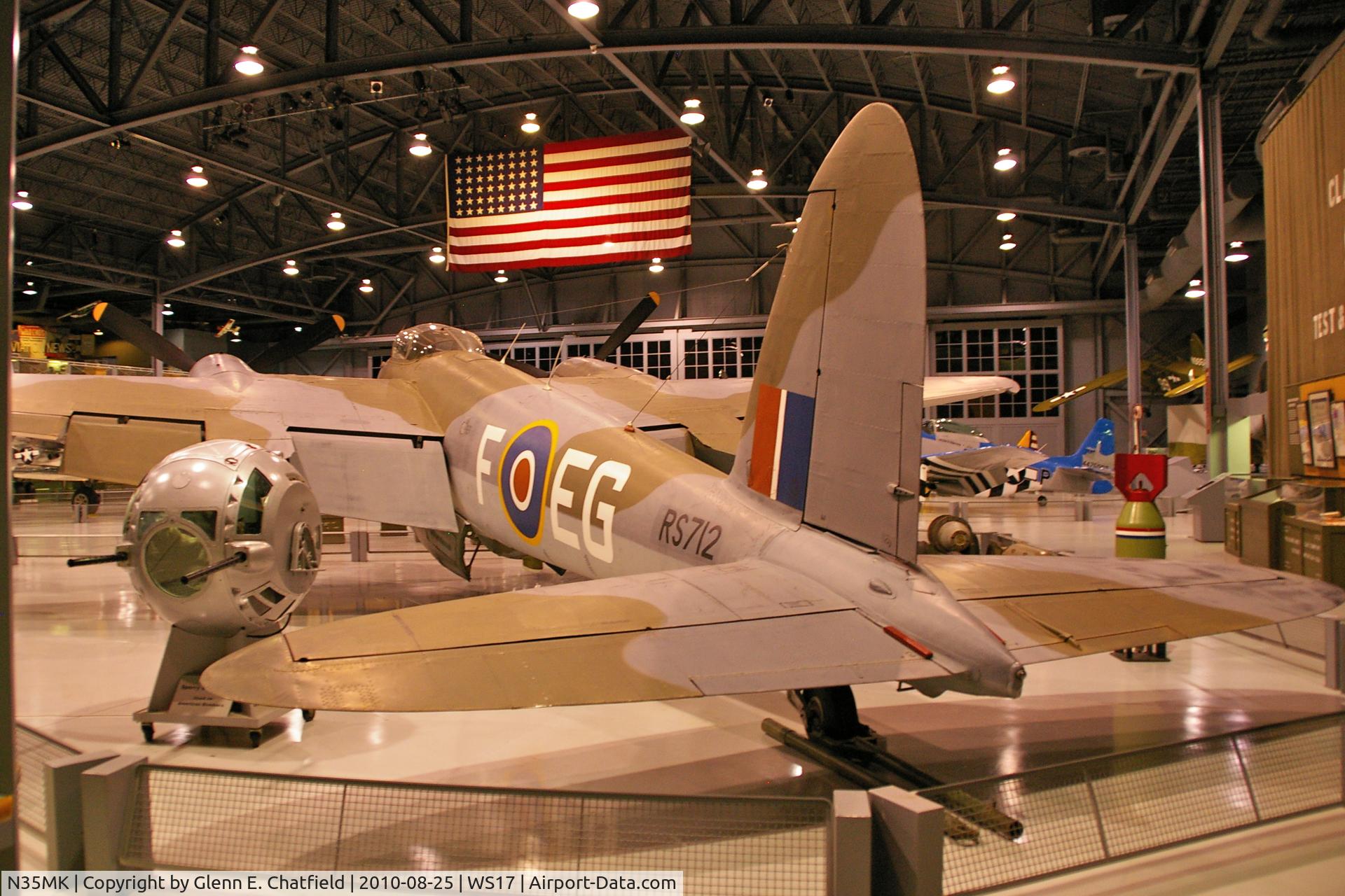 N35MK, 1946 De Havilland DH-98 Mosquito TT.35 C/N RS-712, At the EAA Museum