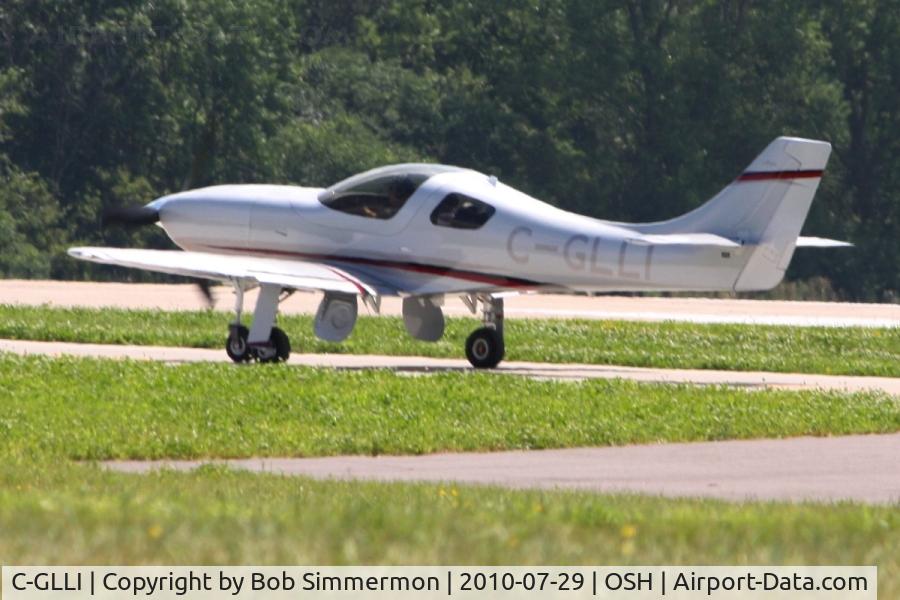 C-GLLI, 2009 Lancair Legacy RG C/N 293, Departing Airventure 2010 - Oshkosh, Wisconsin