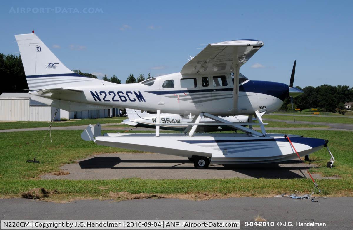 N226CM, 2004 Cessna T206H Turbo Stationair C/N T20608459, At Lee Airport Annapolis MD
