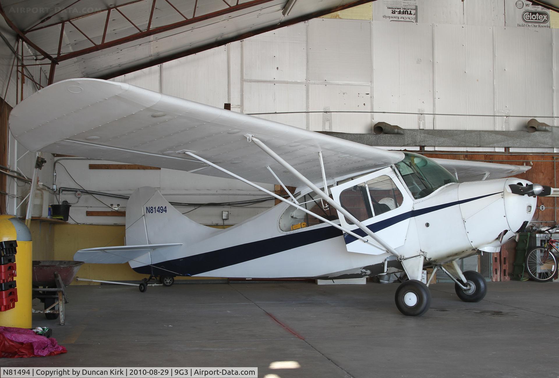 N81494, 1945 Aeronca 7AC Champion C/N 7AC-104, Nice Aeronca