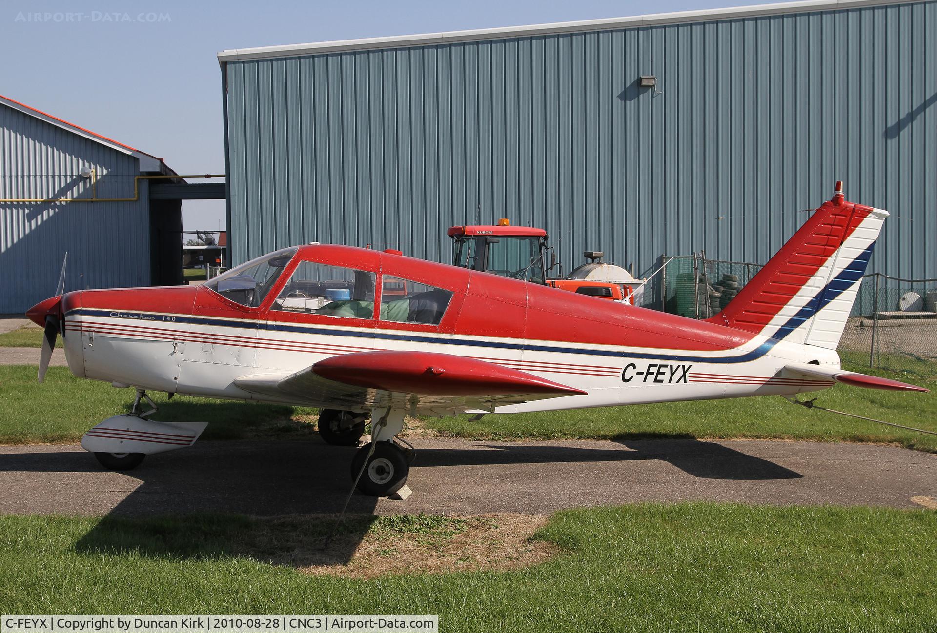 C-FEYX, 1967 Piper PA-28-140 C/N 28-22504, One of many aircraft at Brampton