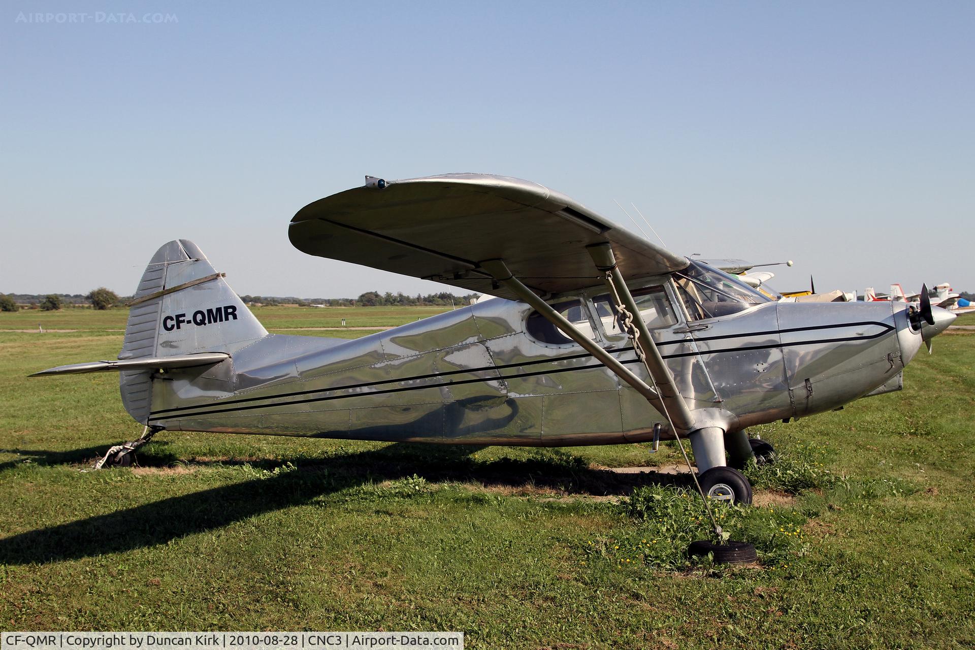 CF-QMR, 1946 Stinson 108-1 Voyager C/N 108-772, A polished beauty