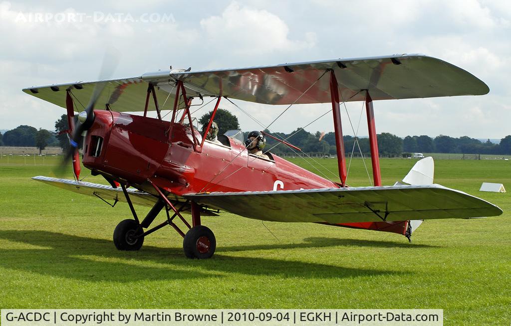 G-ACDC, 1933 De Havilland DH-82A Tiger Moth II C/N 3177, SHOT AT HEADCORN
