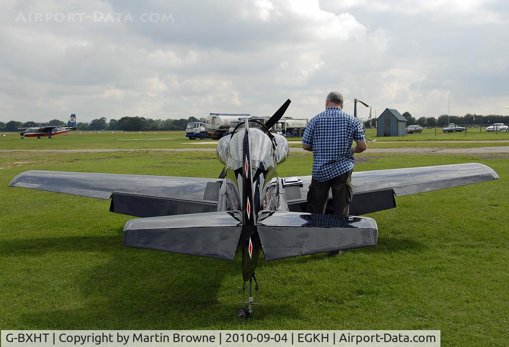G-BXHT, 2005 Mustang Aeronautics Midget Mustang MM-1 C/N PFA 168-13077, SHOT AT HEADCORN