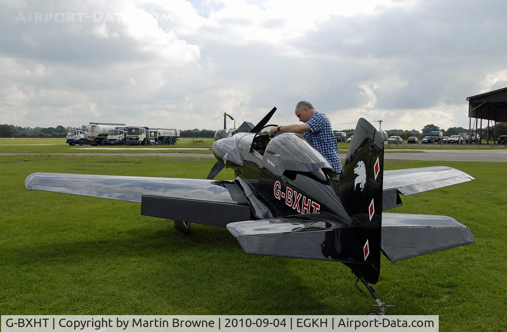 G-BXHT, 2005 Mustang Aeronautics Midget Mustang MM-1 C/N PFA 168-13077, SHOT AT HEADCORN