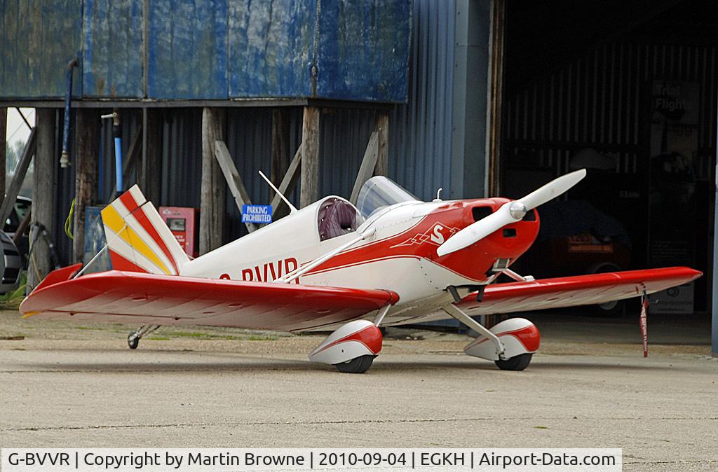 G-BVVR, 1962 Stits SA-3A Playboy C/N P-736, SHOT AT HEADCORN
