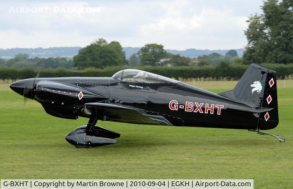 G-BXHT, 2005 Mustang Aeronautics Midget Mustang MM-1 C/N PFA 168-13077, SHOT AT HEADCORN