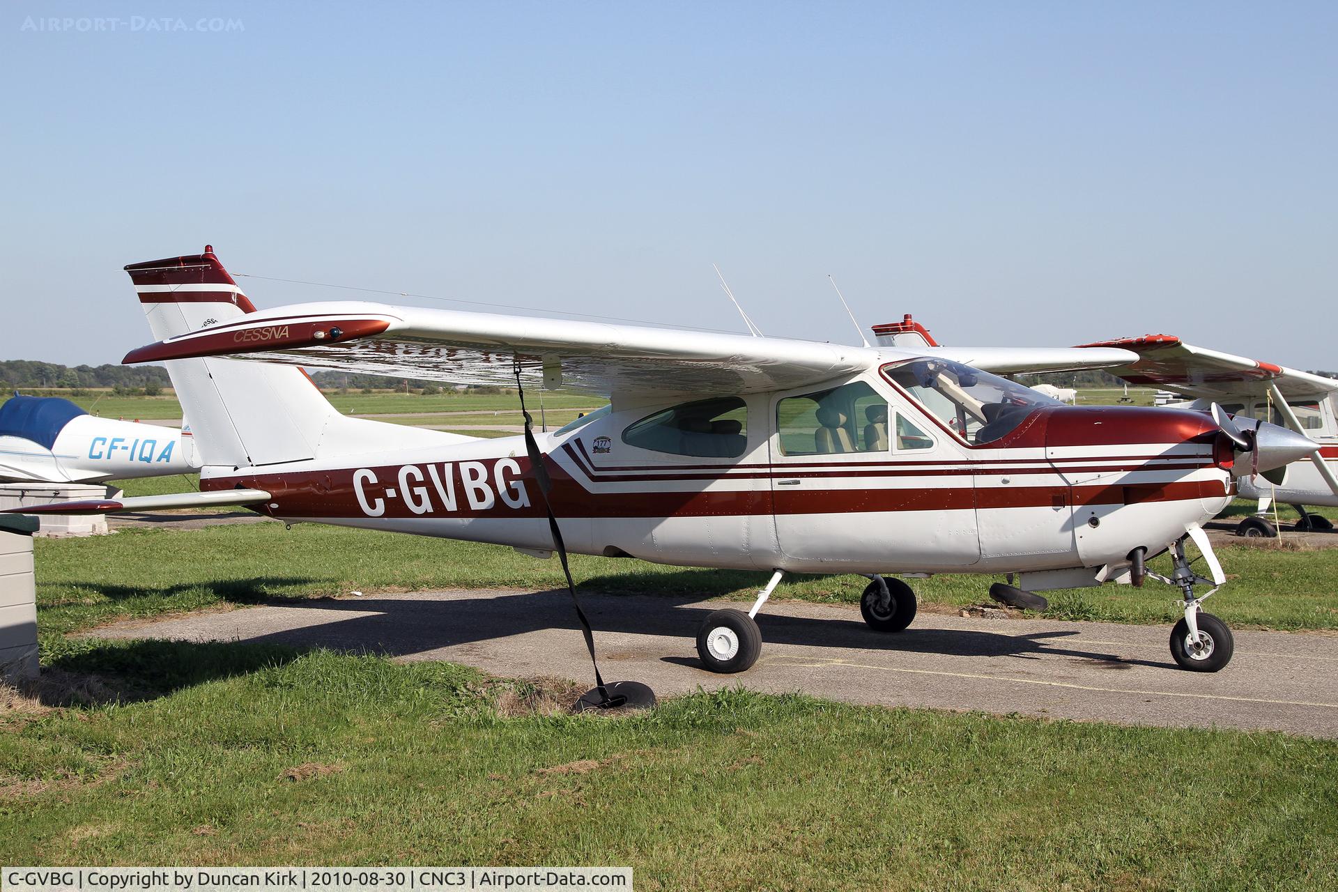 C-GVBG, 1975 Cessna 177RG Cardinal C/N 177RG0779, A retractable gear Cessna 177