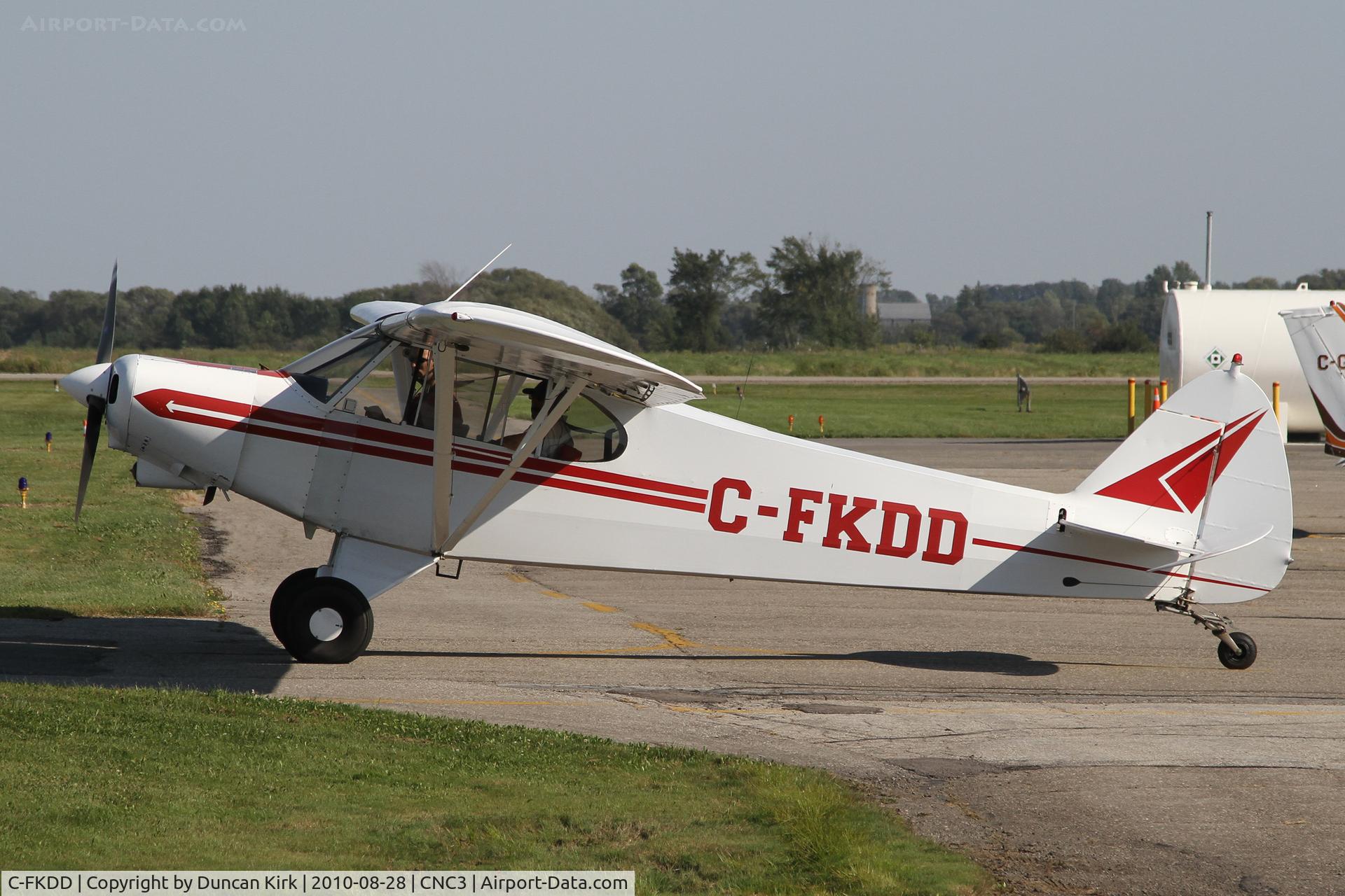 C-FKDD, 1975 Piper PA-18-150 Super Cub C/N 18-7509015, Great day to take the Cub up!