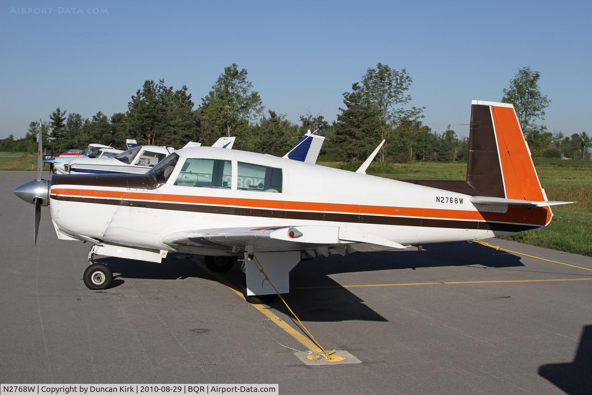 N2768W, 1966 Mooney M20C Ranger C/N 3355, Nice day in the Buffalo-Lancaster area!